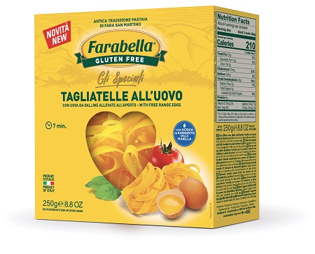 FARABELLA TAGLIATELLE ALL'UOVO 250 G - Farmacia Del Monaco