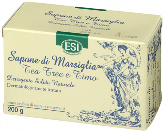 ESI SAPONE DI MARSIGLIA TEA TREE 200 G - Farmacia Del Monaco