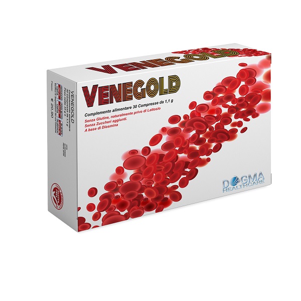 VENEGOLD 30 COMPRESSE - Farmacia Del Monaco