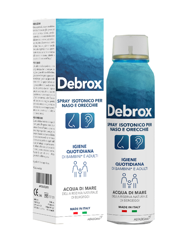 DEBROX SPRAY NASO ORECCHIE B/A 125ML - Farmacia Del Monaco