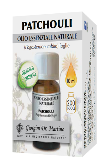 PATCHOULI OLIO ESSENZIALE NATURALE 10 ML - Farmacia Del Monaco