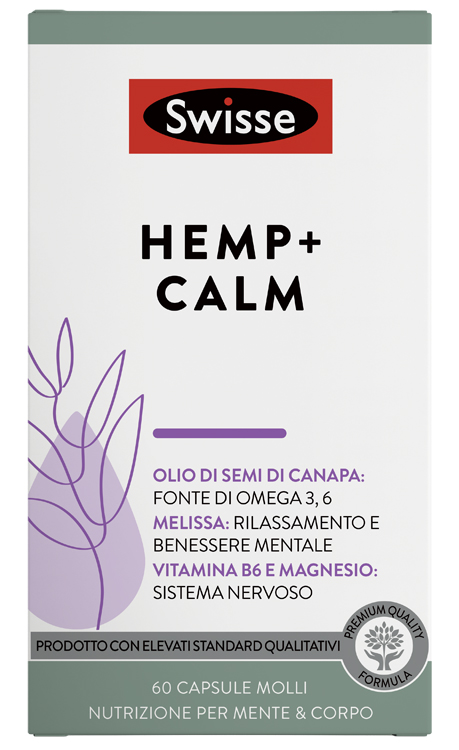 SWISSE HEMP+ CALM 60 CAPSULE - Farmacia Del Monaco