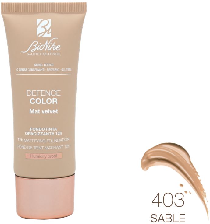 DEFENCE COLOR FONDOTINTA MAT VELVET 403 30 ML - Farmacia Del Monaco