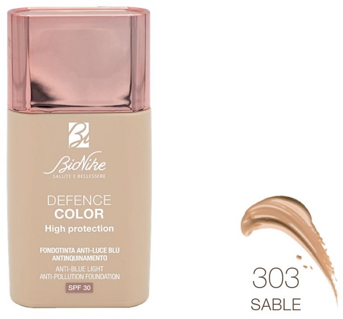 DEFENCE COLOR FONDOTINTA HIGH PROTECTION 303 30 ML - Farmacia Del Monaco