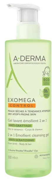 EXOMEGA CONTROL GEL LAVANT 2IN1 500 ML - Farmacia Del Monaco