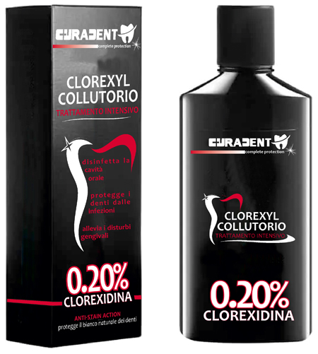 CURADENT CLOREXYL 0,20% CLOREXIDINA 250 ML - Farmacia Del Monaco