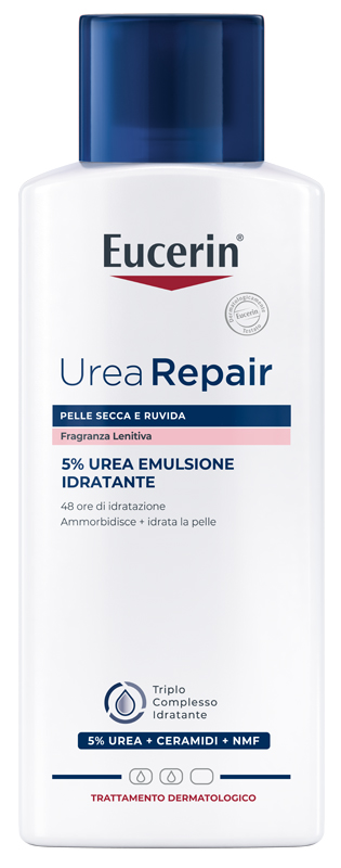 EUCERIN UREAREPAIR 5% EMULSIONE IDRATANTE 250 ML - Farmacia Del Monaco