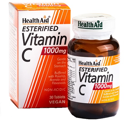ESTERIFIED VITAMIN C 1000 MG 30 COMPRESSE - Farmacia Del Monaco