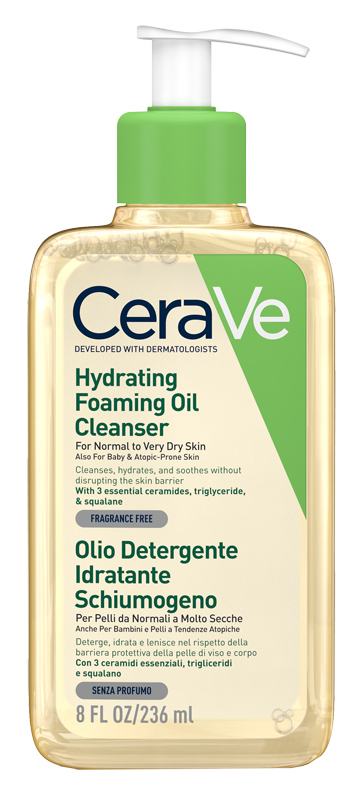 CERAVE HYDRATING OIL CLEANSER 236 ML - Farmacia Del Monaco