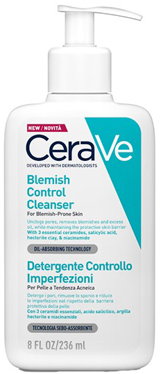 CERAVE ACNE PURIFYING FOAM GEL CLEANSER 236 ML - Farmacia Del Monaco