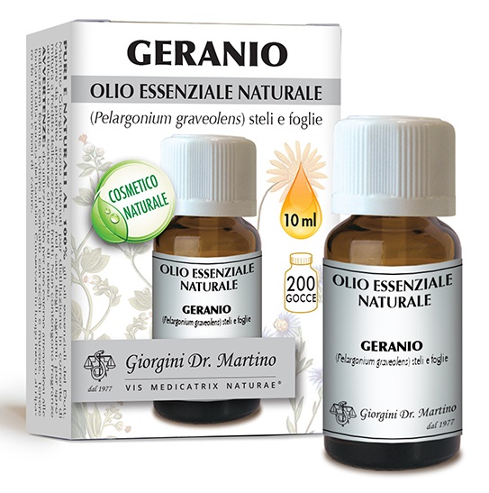 GERANIO OLIO ESSENZIALE 10 ML - Farmacia Del Monaco