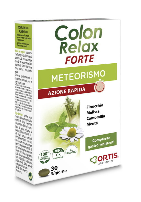 COLON RELAX FORTE 30 COMPRESSE - Farmacia Del Monaco