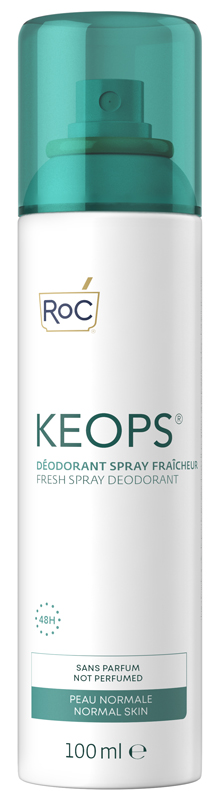 ROC KEOPS DEODORANTE SPRAY FRESCO 48H 100 ML - Farmacia Del Monaco