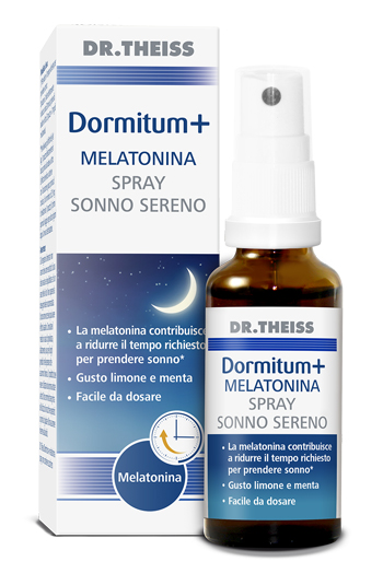 THEISS DORMITUM + MELATONINA SPRAY SONNO SERENO 30 ML - Farmacia Del Monaco