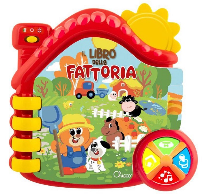 CHICCO GIOCO ABC FARM BOOK ITA/EN - Farmacia Del Monaco