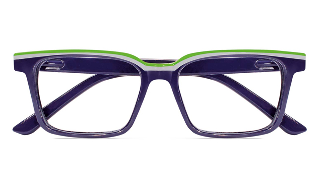 OCCHIALE DA LETTURA PREMONTATO TWINS GOLD BELLAG BLU/VERDE +3,00 - Farmacia Del Monaco