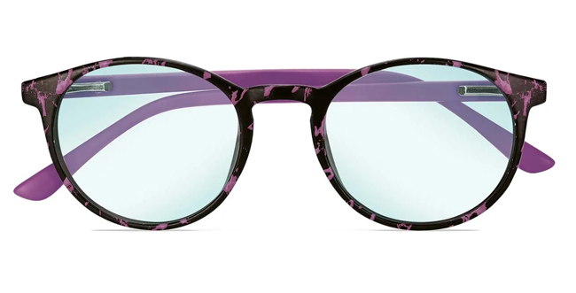 OCCHIALE DA LETTURA PREMONTATO TWINS PLATINUM BIO VIOLA/+2,50 - Farmacia Del Monaco