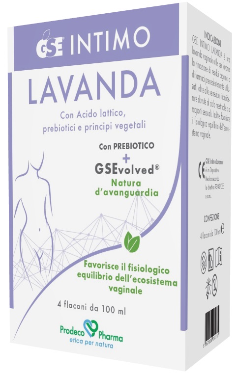 GSE INTIMO LAVANDA 4 FLACONI DA 100 ML - Farmacia Del Monaco
