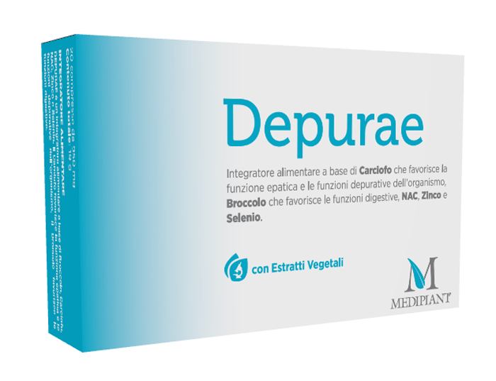 DEPURAE 20 COMPRESSE - Farmacia Del Monaco