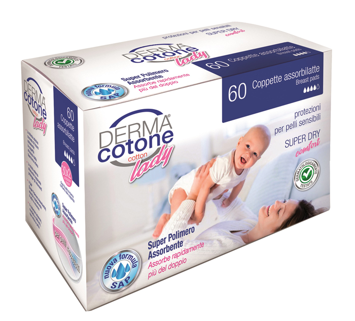 DERMACOTONE COPPETTA ASSORBILATTE 60 PEZZI - Farmacia Del Monaco