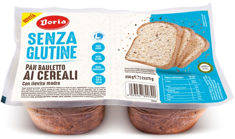 DORIA PAN BAULETTO CEREALI 2 PEZZI DA 175 G - Farmacia Del Monaco
