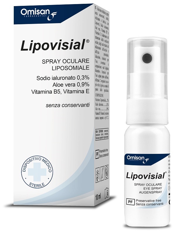 SPRAY OCULARE LIPOSOMIALE LIPOVISIAL 10 ML - Farmacia Del Monaco