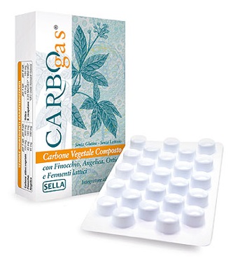 CARBOGAS 50 COMPRESSE - Farmacia Del Monaco