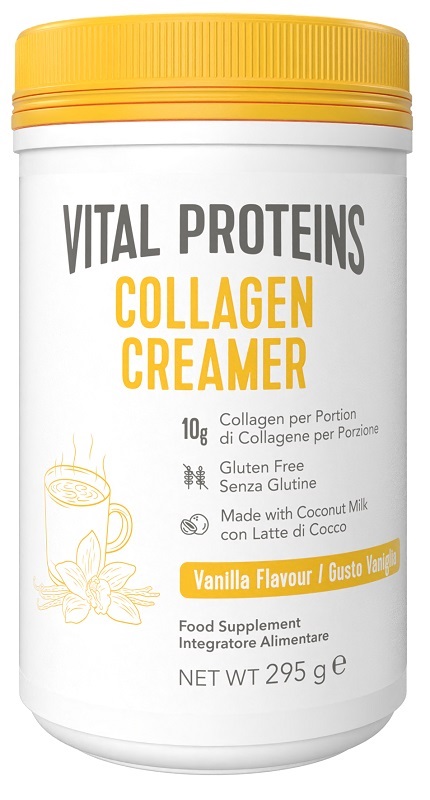 VITAL PROTEINS COLLAGEN CREAMER VANILLA 295 G - Farmacia Del Monaco