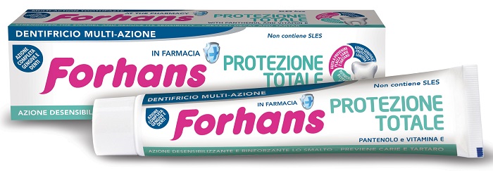 FORHANS DENTIFRICIO PROTEZIONE TOTALE 75 ML - Farmacia Del Monaco