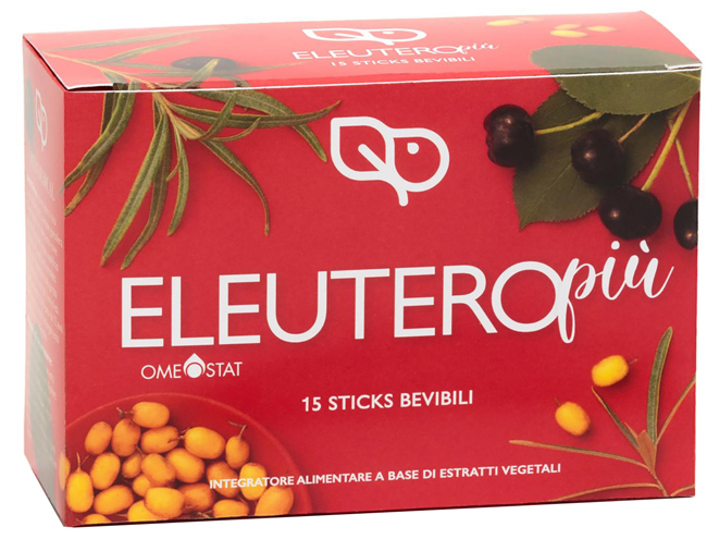 ELEUTEROPIU' OMEOSTAT 15 STICK - Farmacia Del Monaco