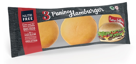 NUTRIFREE PANINO HAMBURGER 110 G - Farmacia Del Monaco