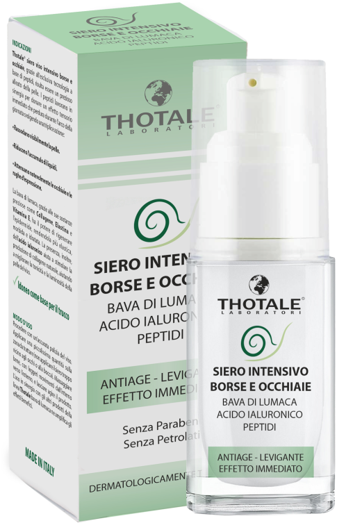 THOTALE SIERO INTENSIVO BORSE E OCCHIAIE BAVA DI LUMACA 30 ML - Farmacia Del Monaco