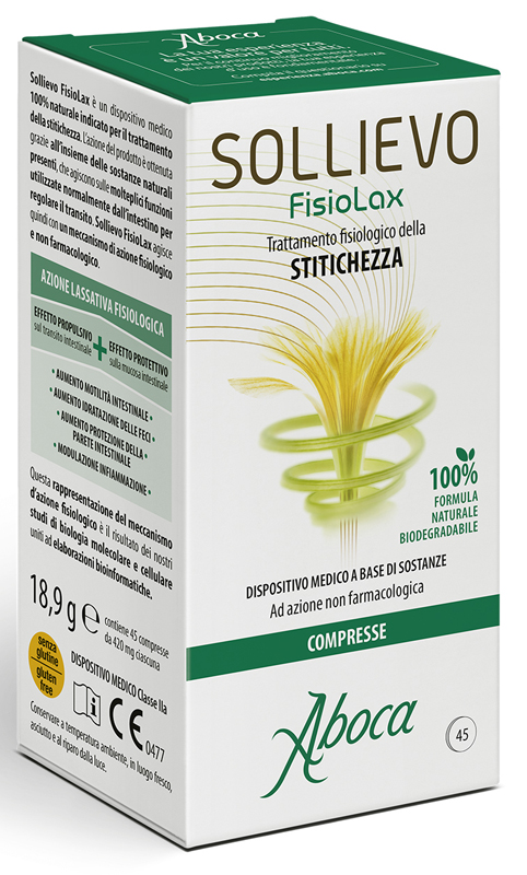 SOLLIEVO FISIOLAX 45 COMPRESSE - Farmacia Del Monaco