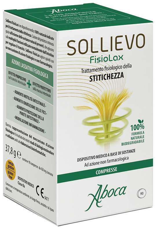 SOLLIEVO FISIOLAX 90 COMPRESSE - Farmacia Del Monaco