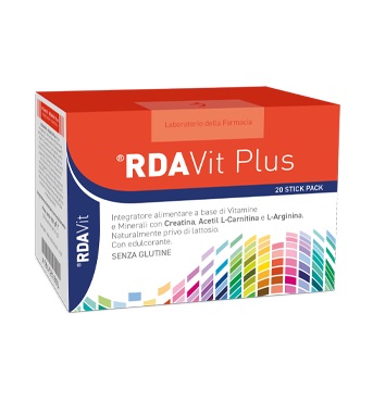 LABORATORIO DELLA FARMACIA RDAVIT PLUS 20 STICKPACK - Farmacia Del Monaco