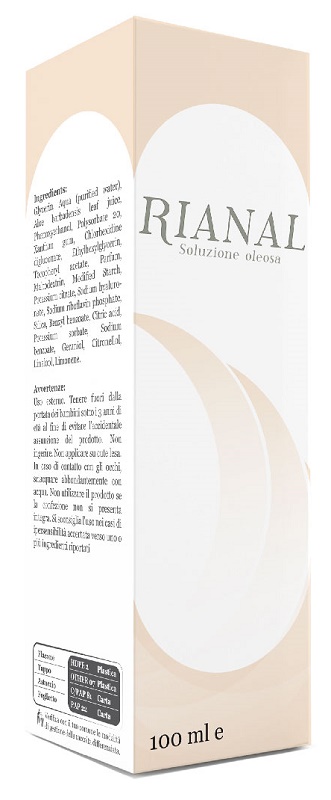 RIANAL SOLUZIONE OLEOSA 100 ML - Farmacia Del Monaco
