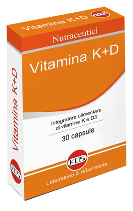 VITAMINA K+D VEGETALE 30 CAPSULE - Farmacia Del Monaco