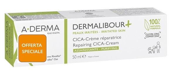 DERMALIBOUR + CICA CREMA RISTRUTTURANTE 50 ML - Farmacia Del Monaco