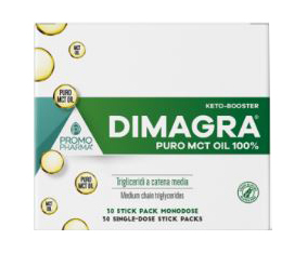 DIMAGRA MCT OIL 100% 30 STICK PACK - Farmacia Del Monaco