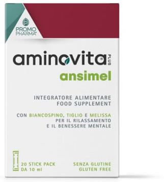 AMINOVITA PLUS ANSIMEL 20 STICK PACK - Farmacia Del Monaco