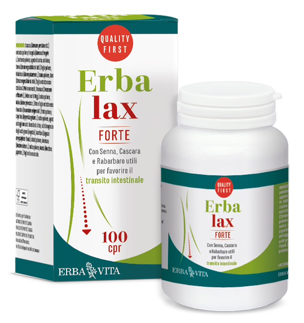 ERBALAX FORTE 100 COMPRESSE - Farmacia Del Monaco