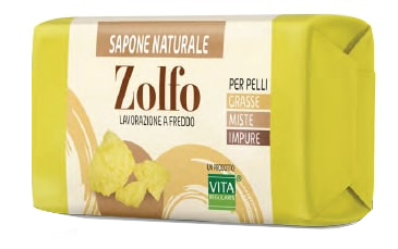 SAPONETTA ZOLFO REGULARIS 100 G - Farmacia Del Monaco