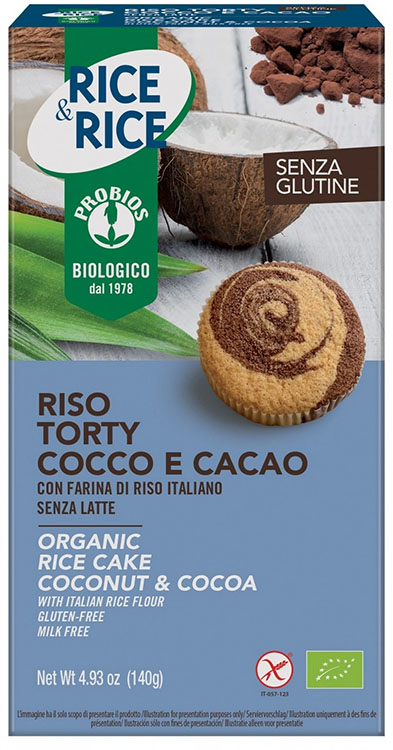 PROBIOS RISO TORTY COCCO CACAO 140 G - Farmacia Del Monaco