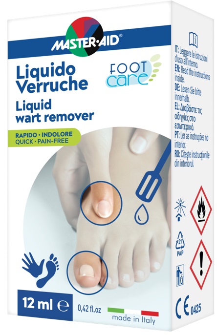 GEL VERRUCHE MASTER-AID FOOTCARE 12 ML E2 - Farmacia Del Monaco
