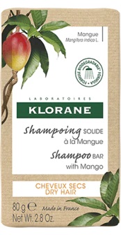KLORANE SHAMPOO SOLIDO MANGO 80 G - Farmacia Del Monaco