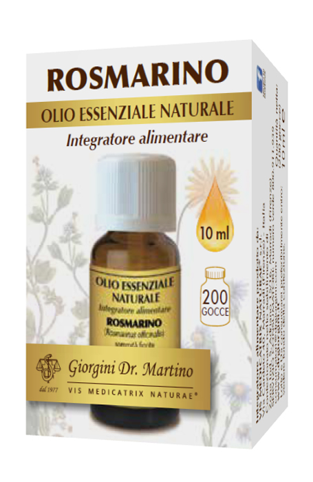 ROSMARINO OLIO ESSENZIALE NATURALE 10 ML - Farmacia Del Monaco