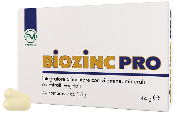 BIOZINC PRO 40 COMPRESSE - Farmacia Del Monaco