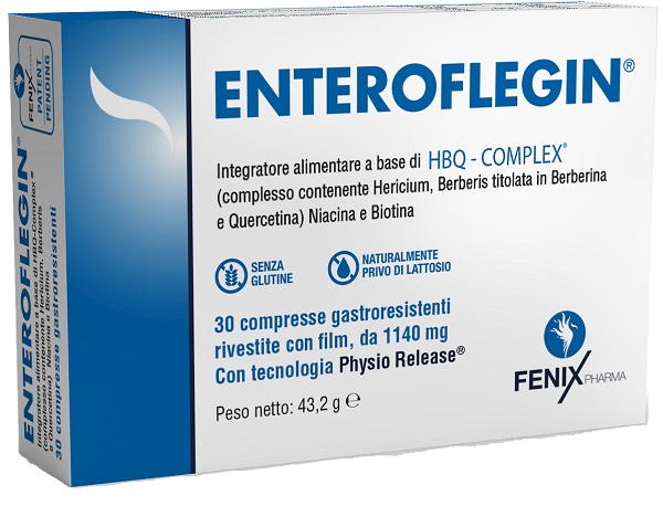 ENTEROFLEGIN 30 COMPRESSE - Farmacia Del Monaco
