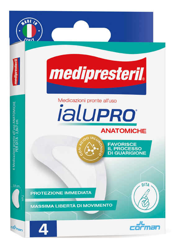 MEDIPRESTERIL IALUPRO DITA 3,8X7 CM 4 PEZZI - Farmacia Del Monaco