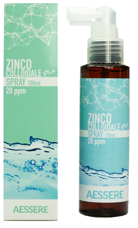 ZINCO COLLOIDALE PLUS SPRAY 20 PPM 100 ML - Farmacia Del Monaco